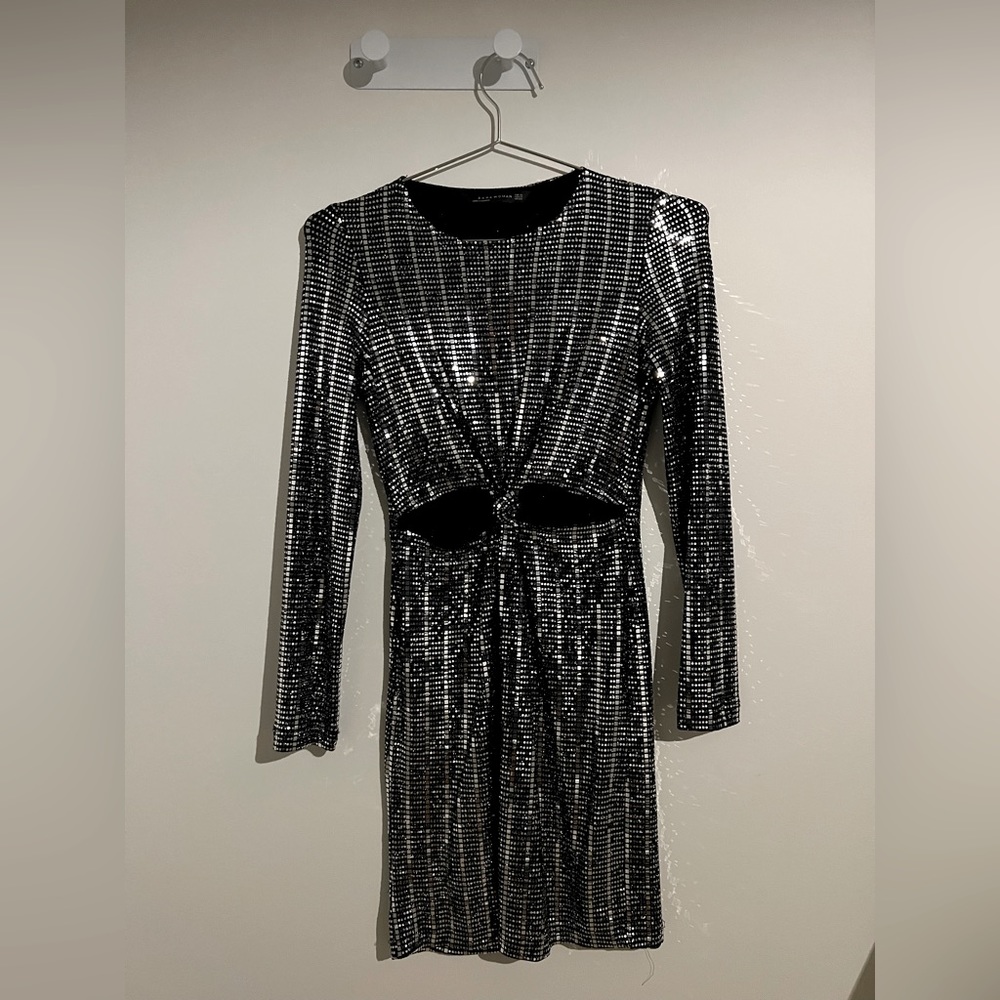 Zara Mirror Dress bodycon